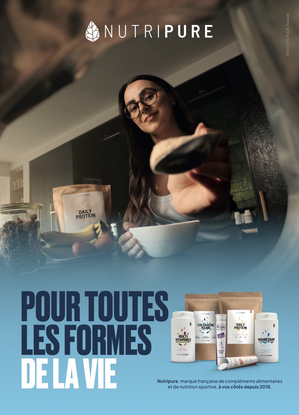 Affiche verticale de la campagne