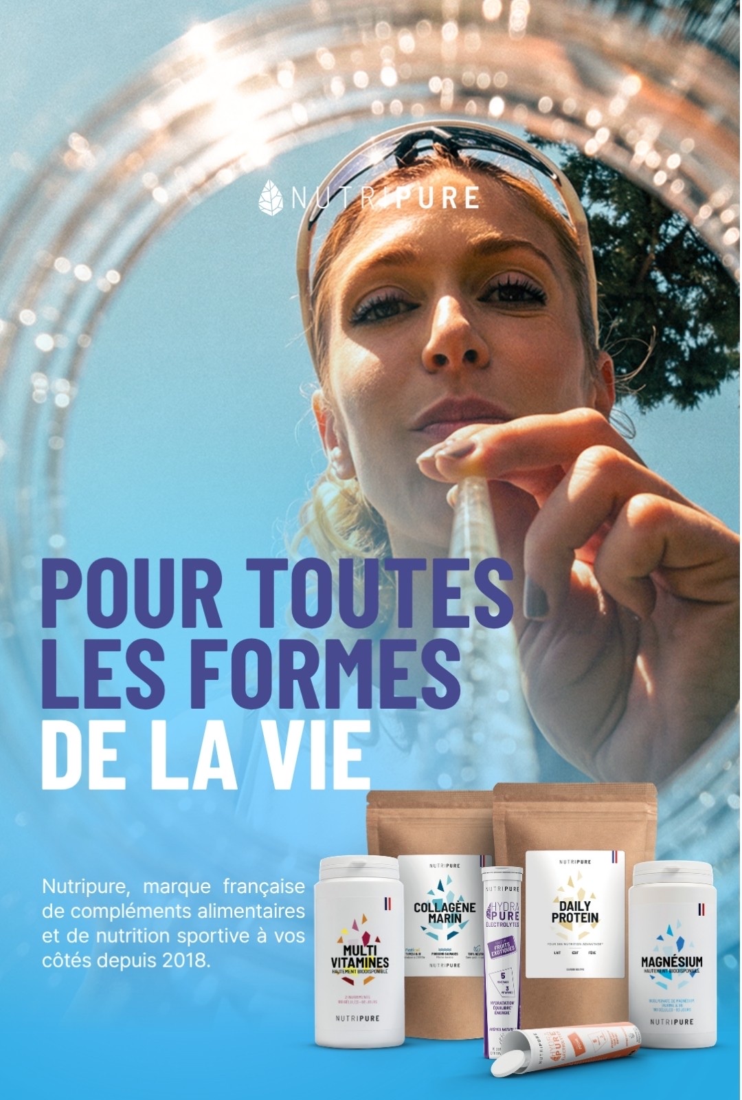 Déclinaison verticale — scène en extérieur