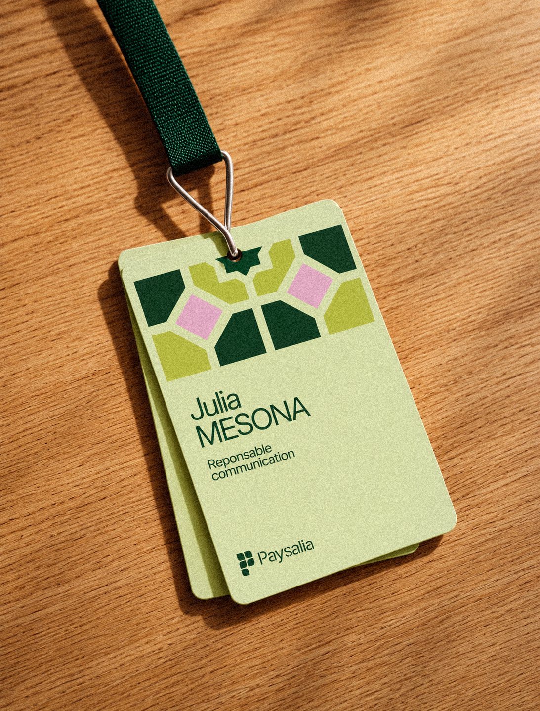 Paysalia trade show accreditation badge