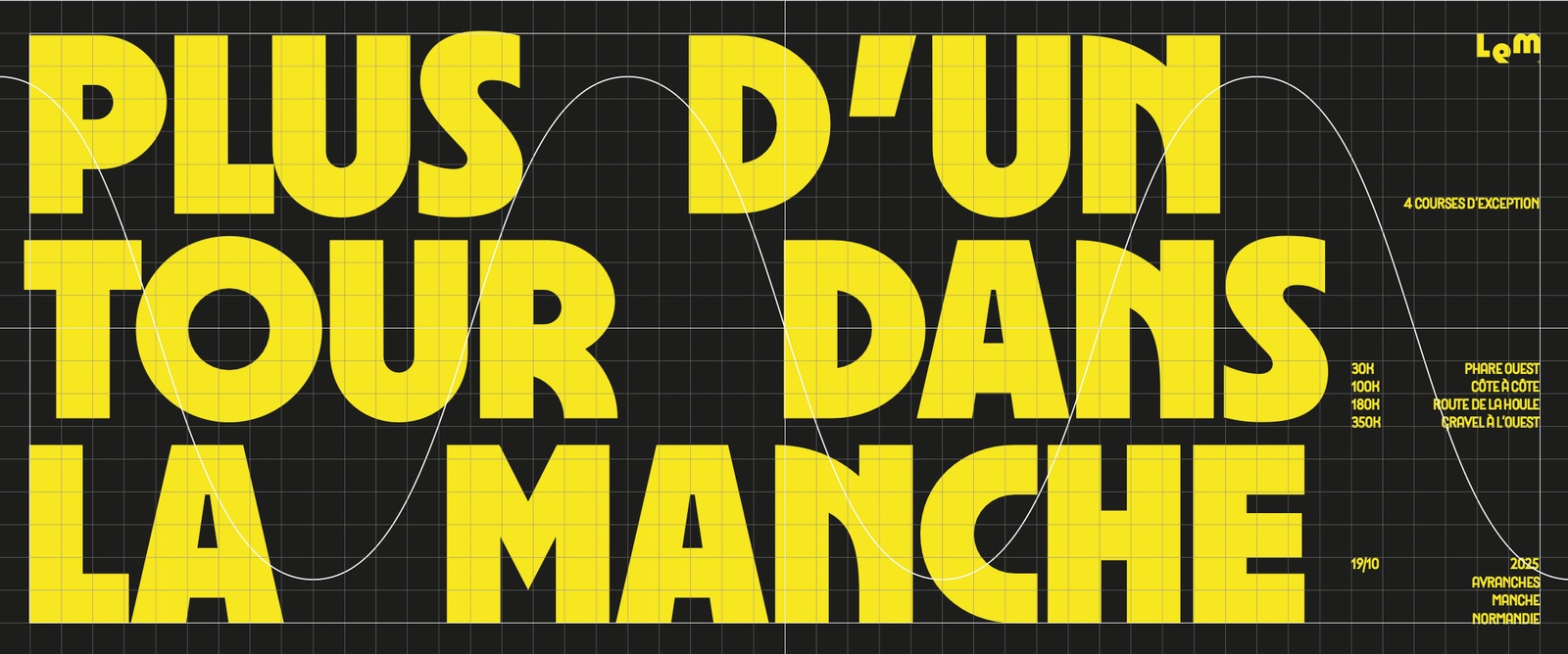 Affiche « Plus d'un tour dans la Manche »